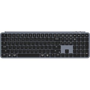 Keychron - B6 Pro 100% Custom Wireless Keyboard with Progrmmable ZMK Support - Space grey