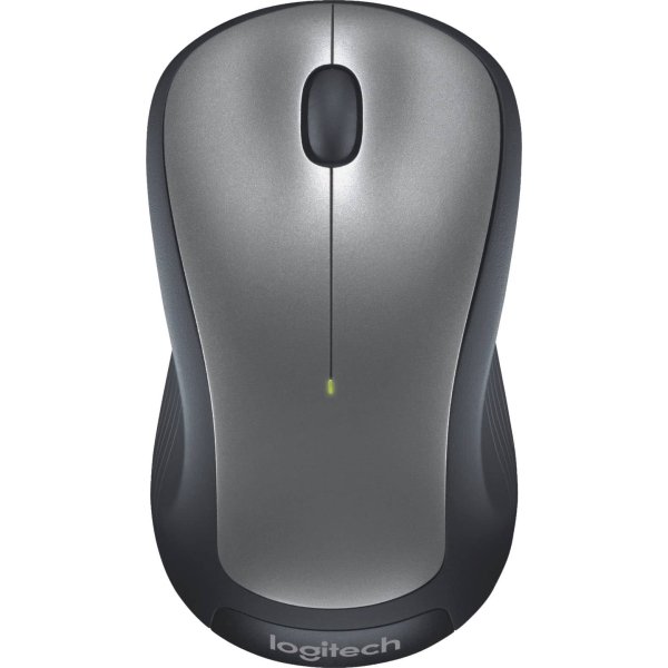 Logitech - M310 Wireless Optical Ambidextrous Mouse - Wireless - Silver