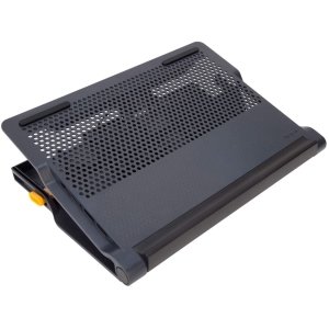 Targus - Chill Mat+ Laptop Cooling System with 4-Port USB Hub - Gray