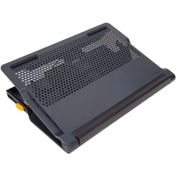 Targus - Chill Mat+ Laptop Cooling System with 4-Port USB Hub - Gray