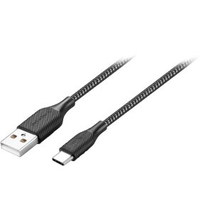 Insignia™ - 4' USB-A to USB-C Charge-and-Sync Cable - Charcoal