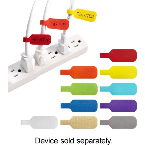 Wrap-It Storage - Cable Label - Assorted - Image 2