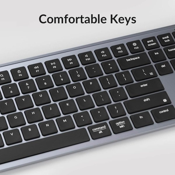Keychron - B6 Pro 100% Custom Wireless Keyboard with Progrmmable ZMK Support - Space grey - Image 2