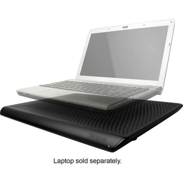 Targus - Dual Fan Chill Mat Cooling System - Black - Image 2