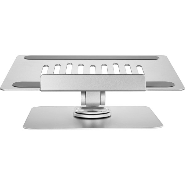 Insignia™ - Laptop Stand with Adjustable Height and Angle for Laptops up to 17” Wide - Silver - Image 3