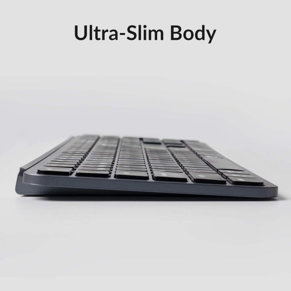 Keychron - B6 Pro 100% Custom Wireless Keyboard with Progrmmable ZMK Support - Space grey - Image 3