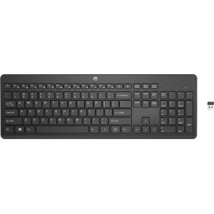HP - 230 Full-size Wireless Keyboard - Black