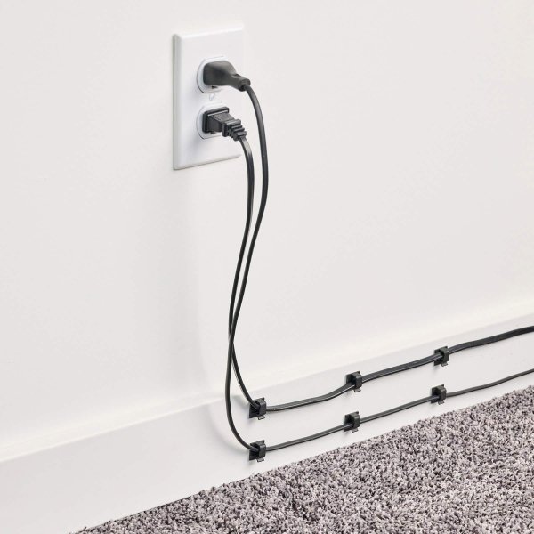 Wrap-It Storage - Cable Guides - Black - Image 3