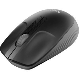 Logitech - M190 Wireless Optical Ambidextrous Mouse - Wireless - Charcoal